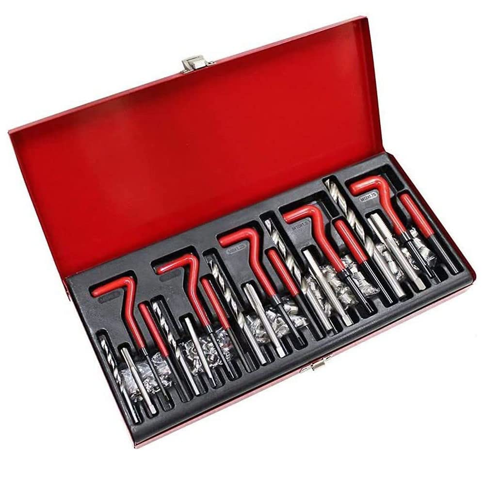 Amazon.co.jp: リコイルキット ヘリサートキット 131pcs ネジ山修正